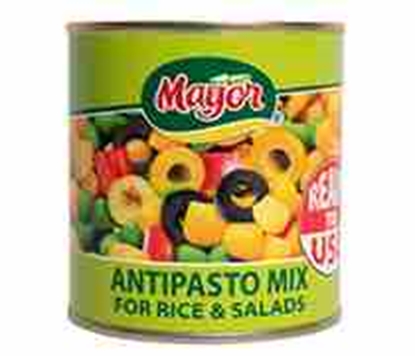 Picture of MAYOR ANTIPASTO MIX 3 PACK 150GR